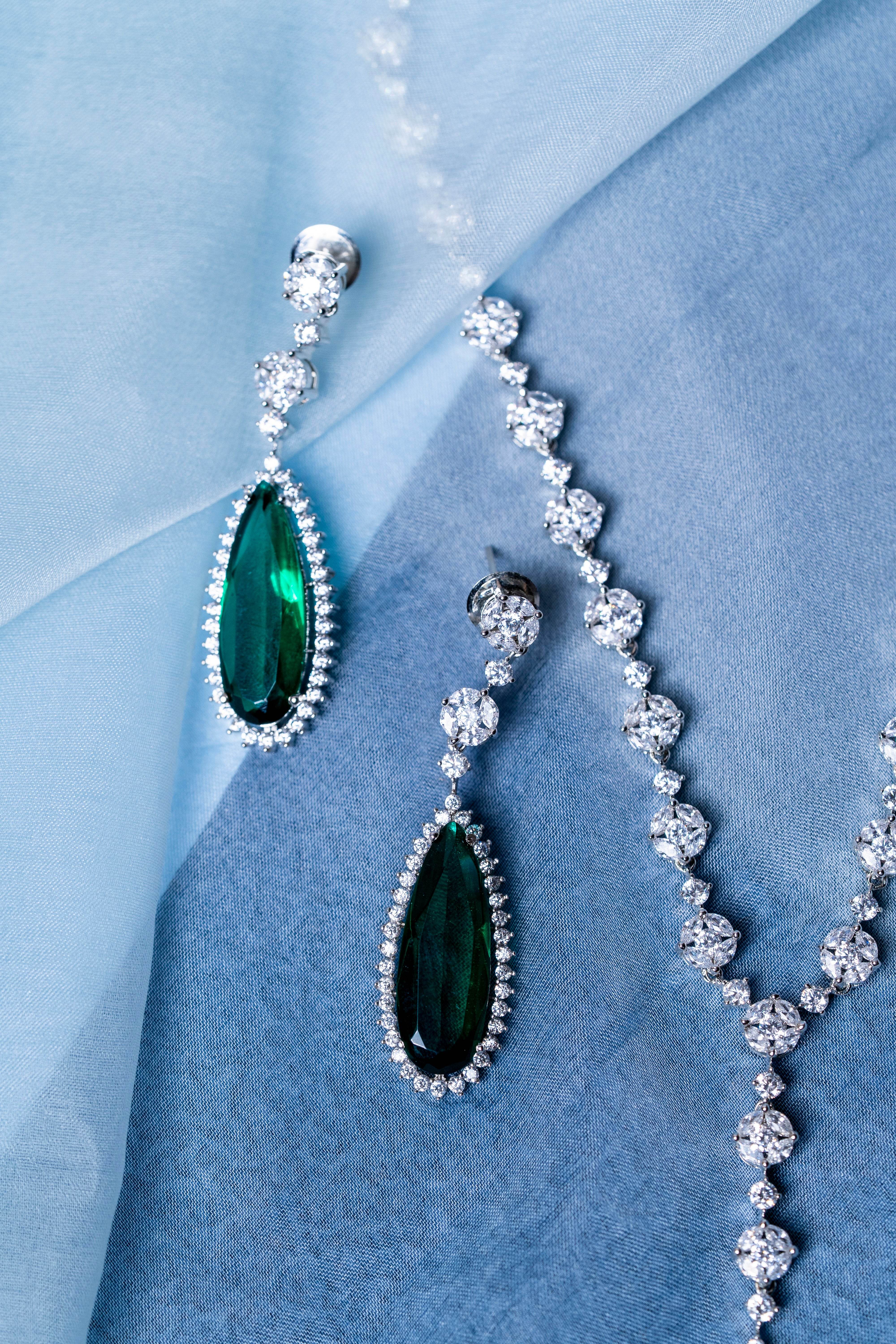 Green Teardrop Set - KraftKarat