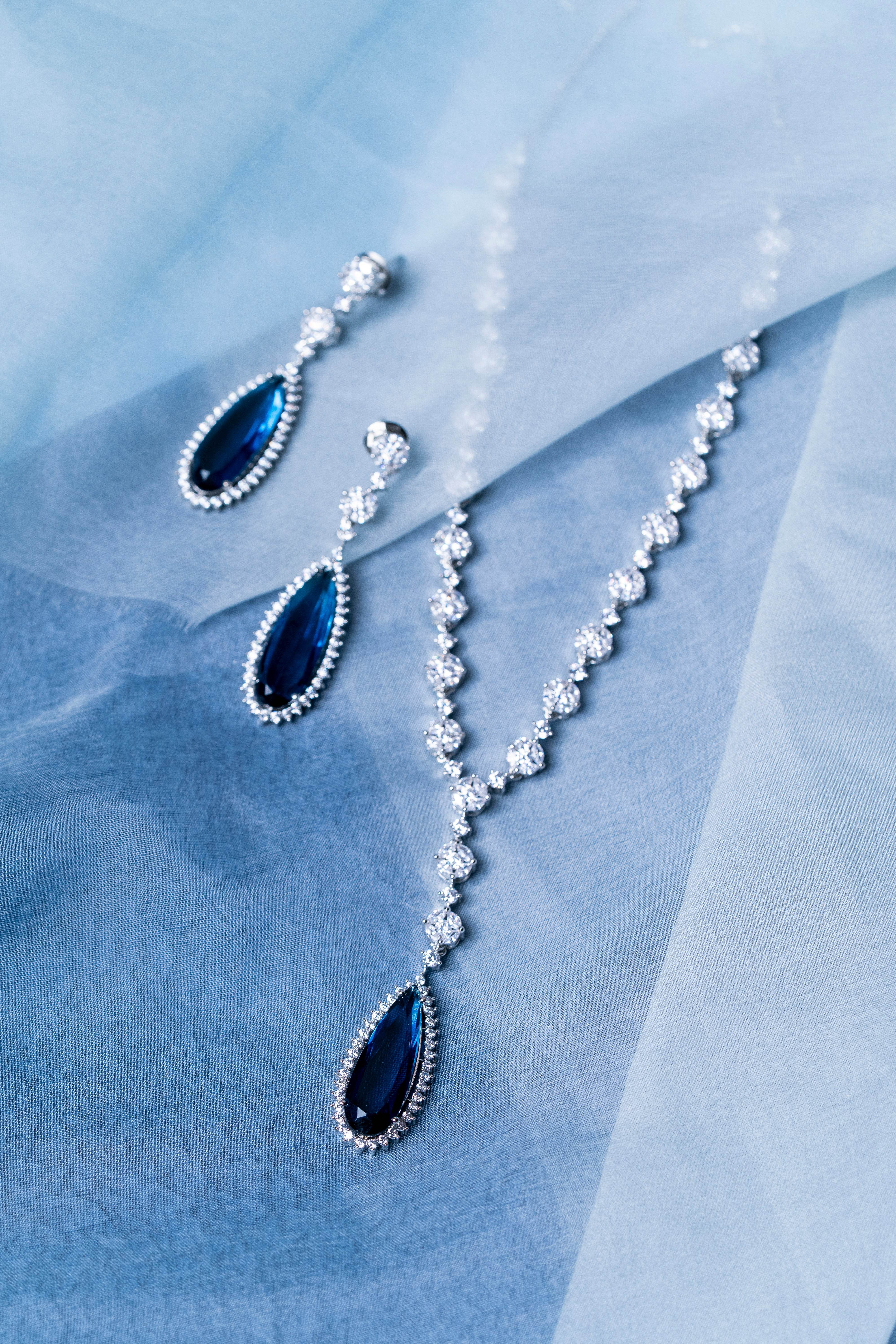 Blue Teardrop Set - KraftKarat