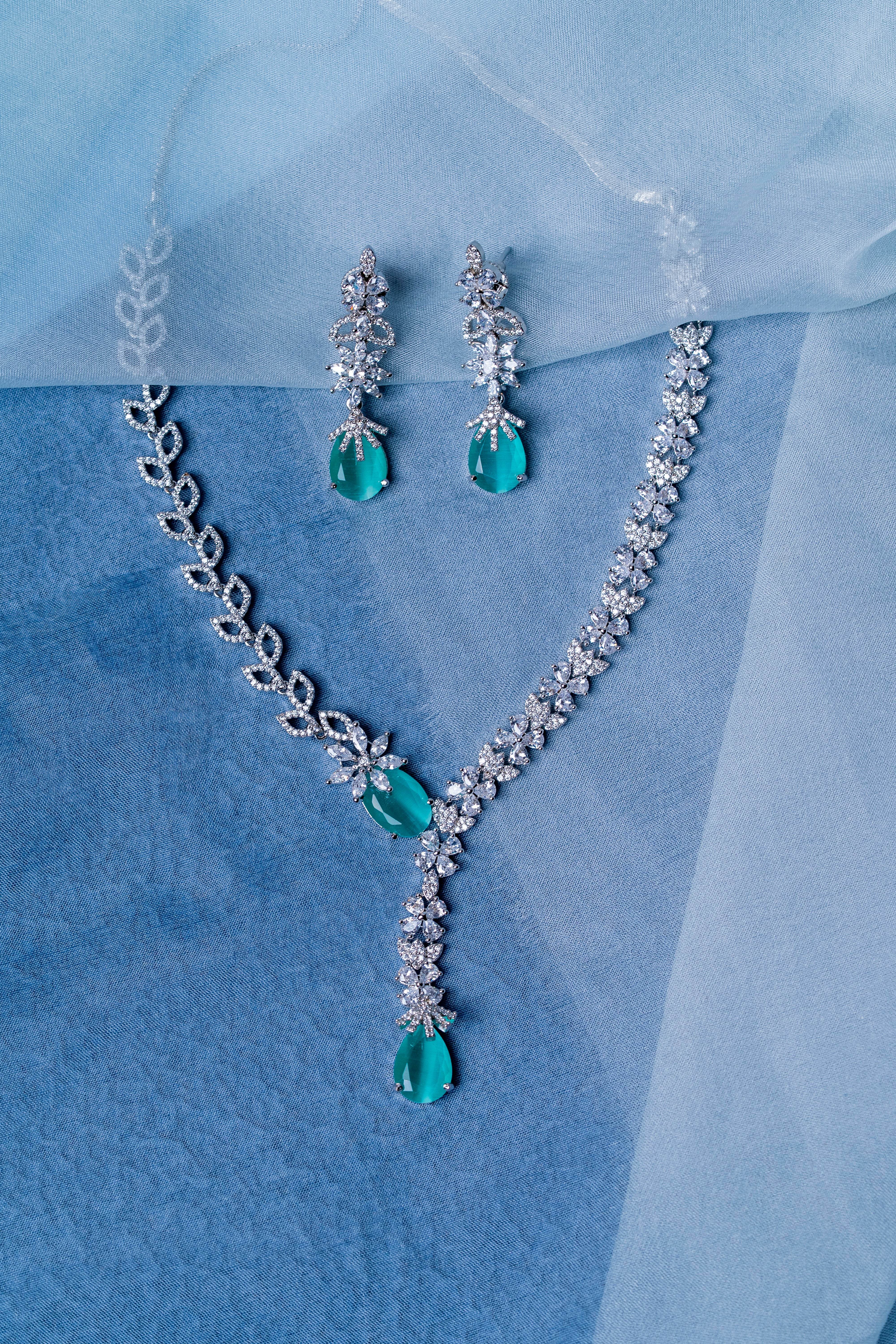 Union Grace with Green Diamond Set - KraftKarat