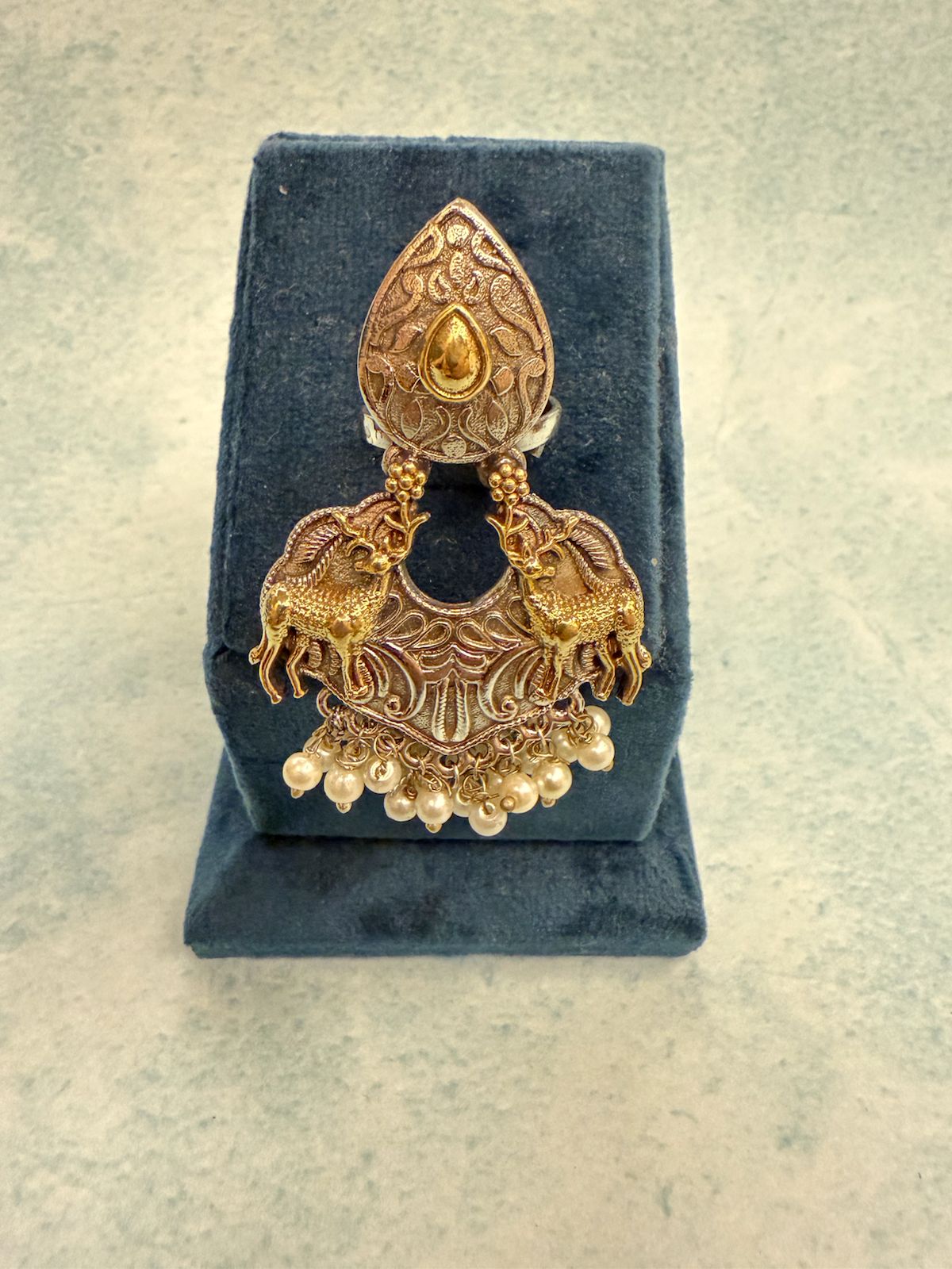 The 'Royal Stag' German Silver Ring