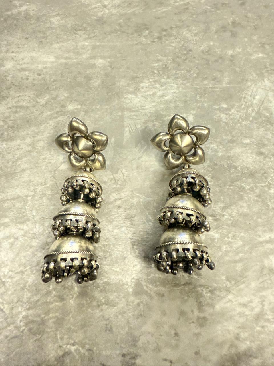 Zaina's Regal Bloom Earrings
