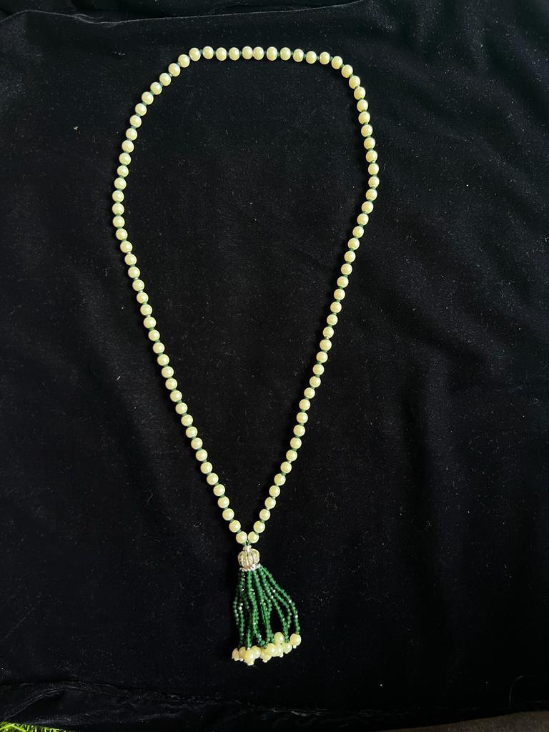 The Emerald Isle Tassel Necklace